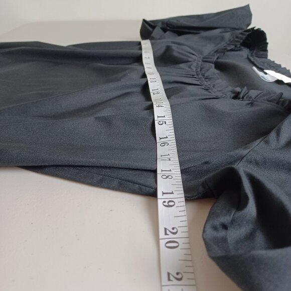 Gracie Ruffle Neck Bell Sleeve Blouse - Picture 10 of 16